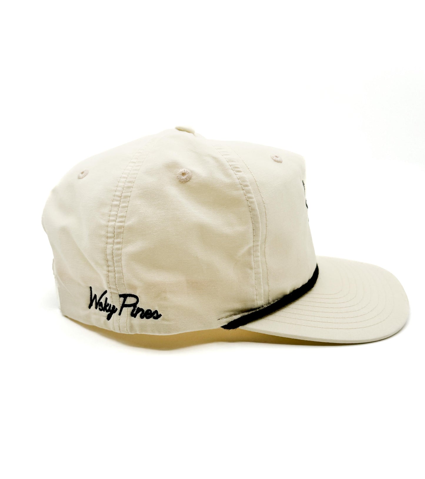 Cream "Longhorn Skull" Rope Hat