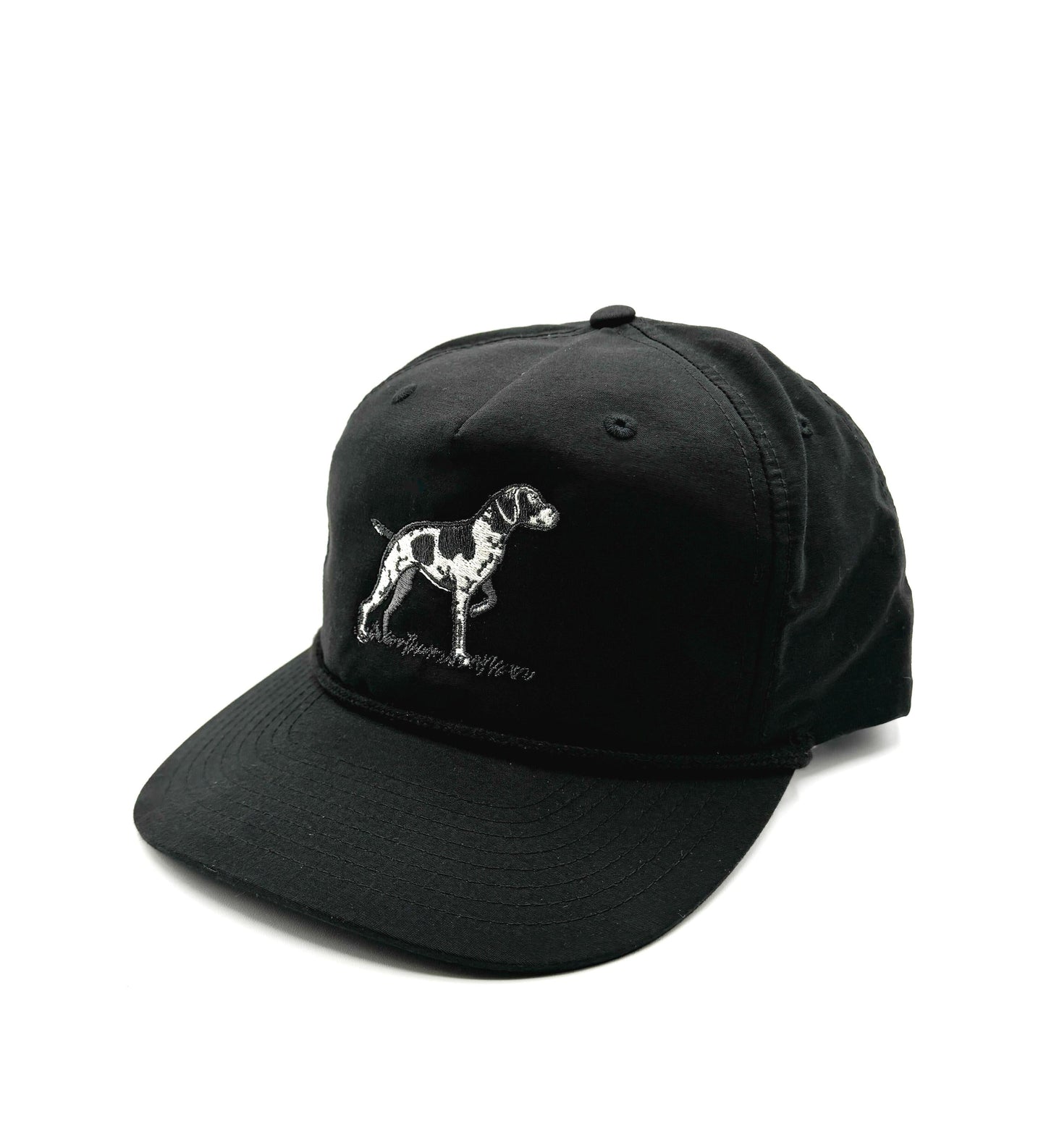 Black "Pointer" Rope Hat
