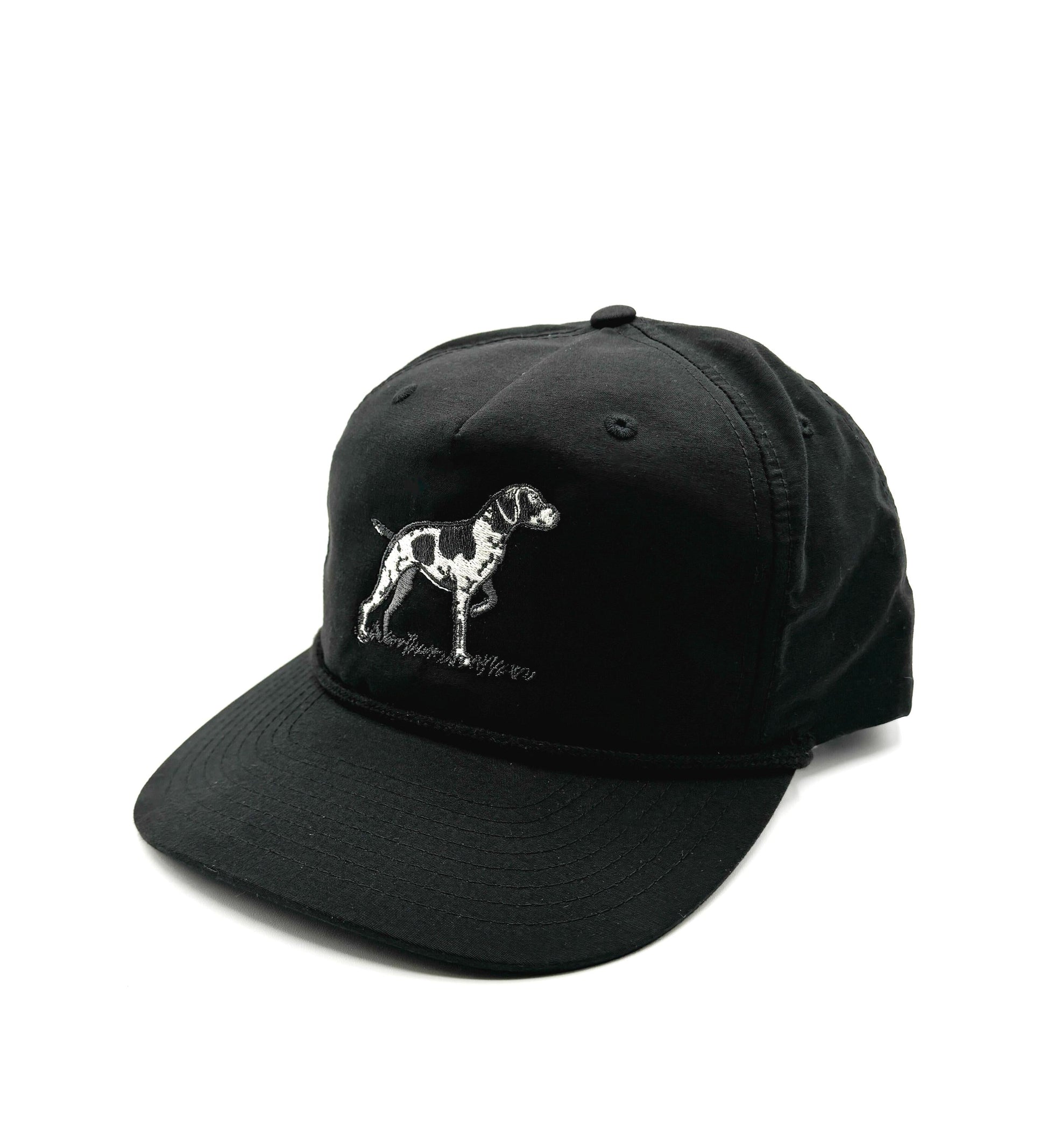 Black "Pointer" Rope Hat