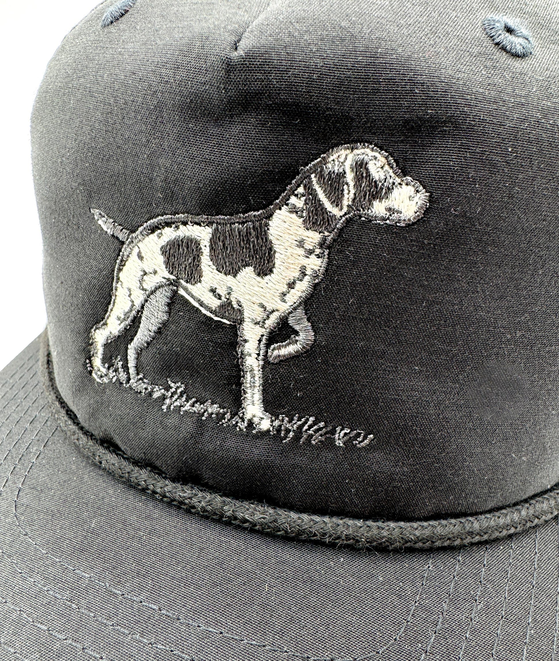 Black "Pointer" Rope Hat