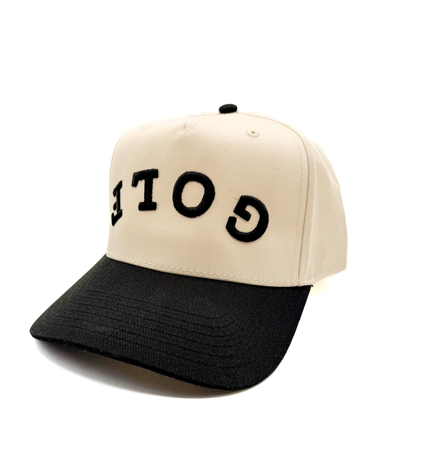 Off-White & Black "GOLF" Trucker Hat