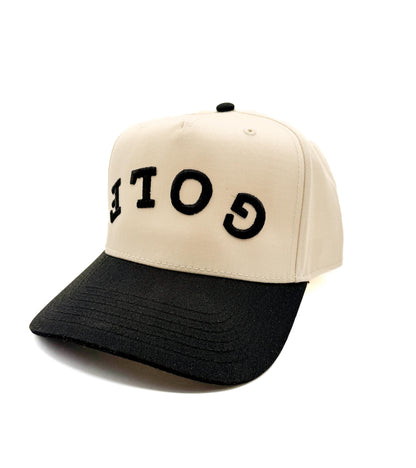 Off-White & Black "GOLF" Trucker Hat