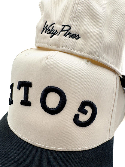 Off-White & Black "GOLF" Trucker Hat