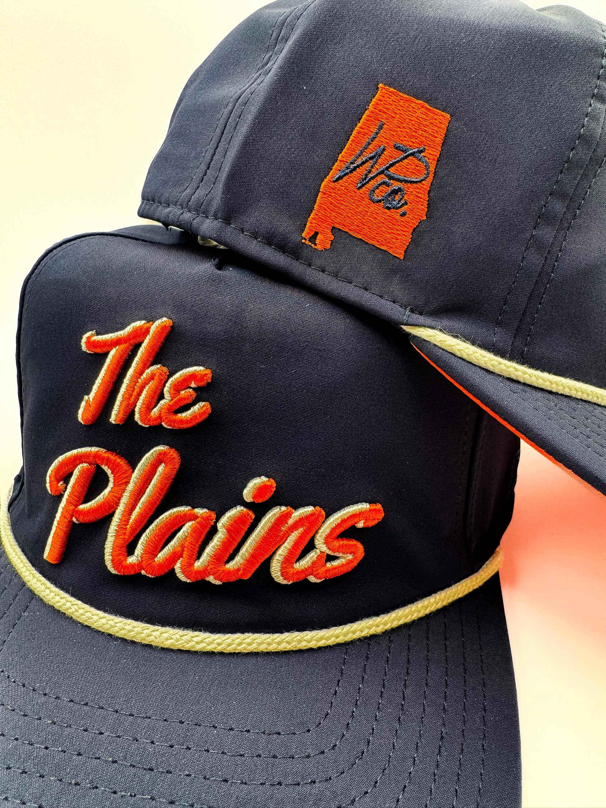 Navy "The Plains" Rope Hat