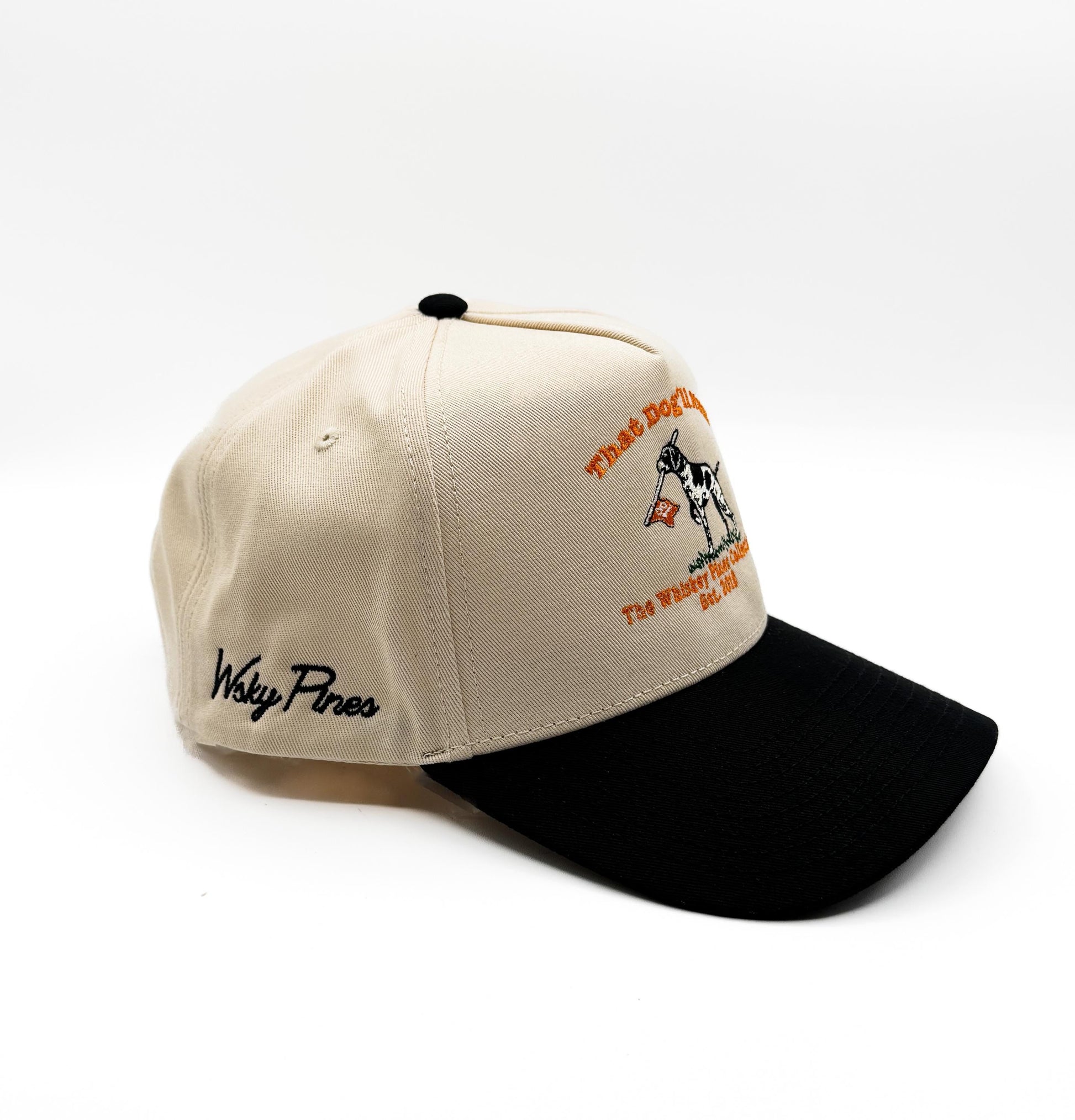 Tan & Black “That Dog’ll Hunt” Golf Hat