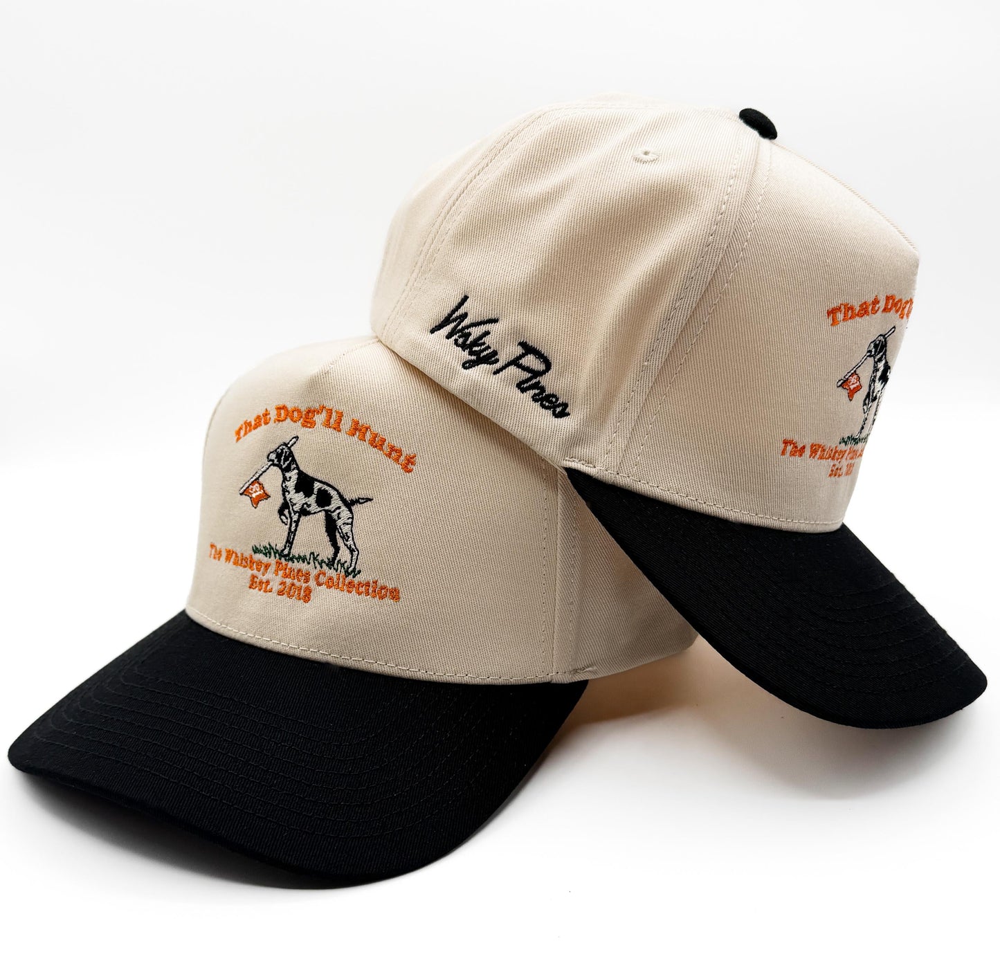 Tan & Black “That Dog’ll Hunt” Golf Hat