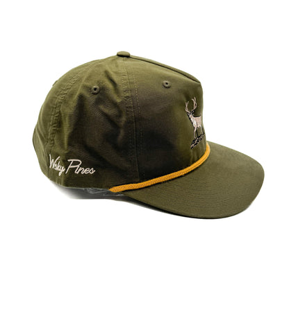 White Tail Deer Rope Hat