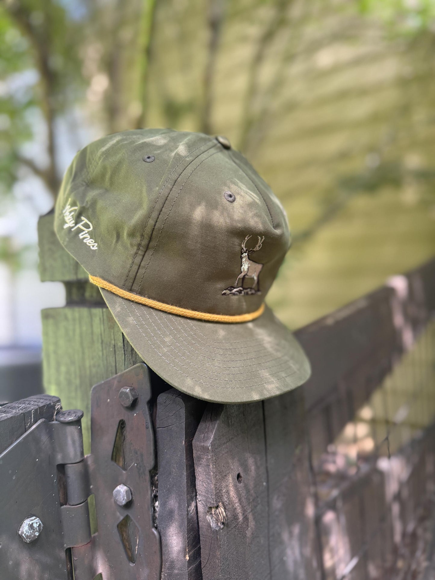 White Tail Deer Rope Hat