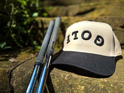 Off-White & Black "GOLF" Trucker Hat